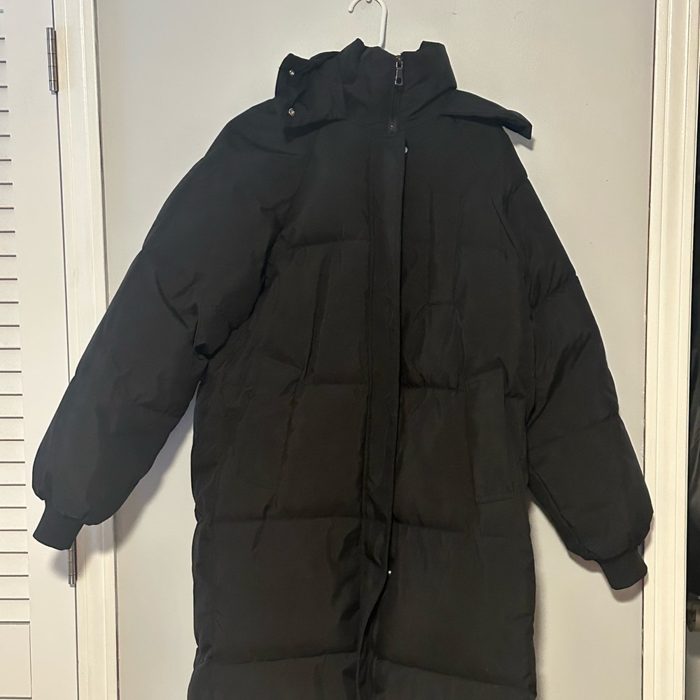 Black Puffer Coat